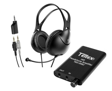 Teltex Boom Mic Headset Amplifier