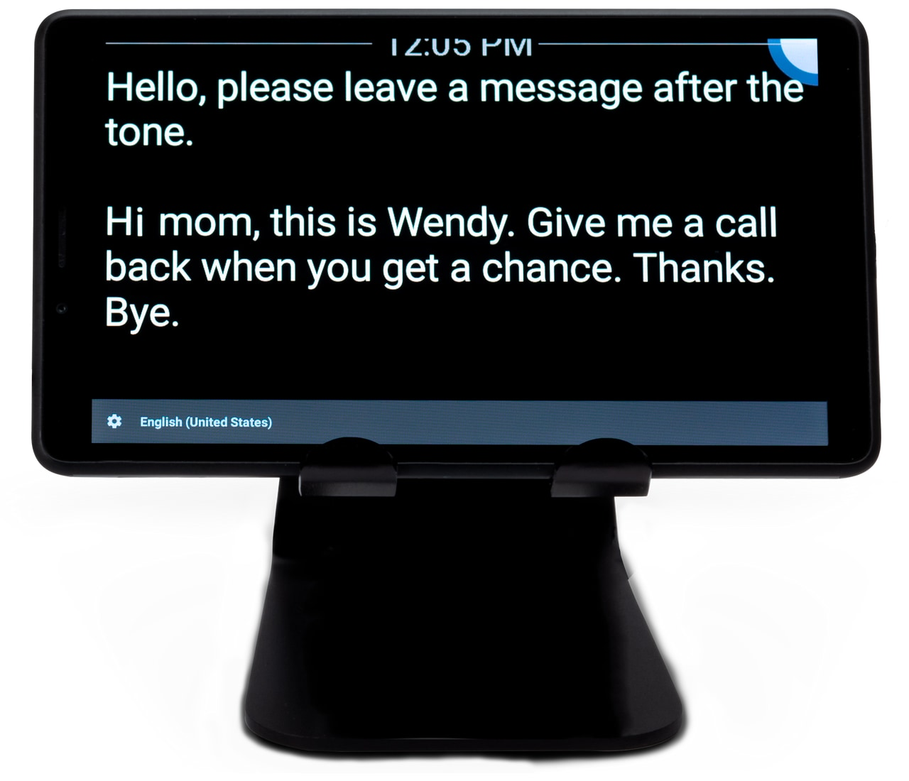 GLT Captioning Screen